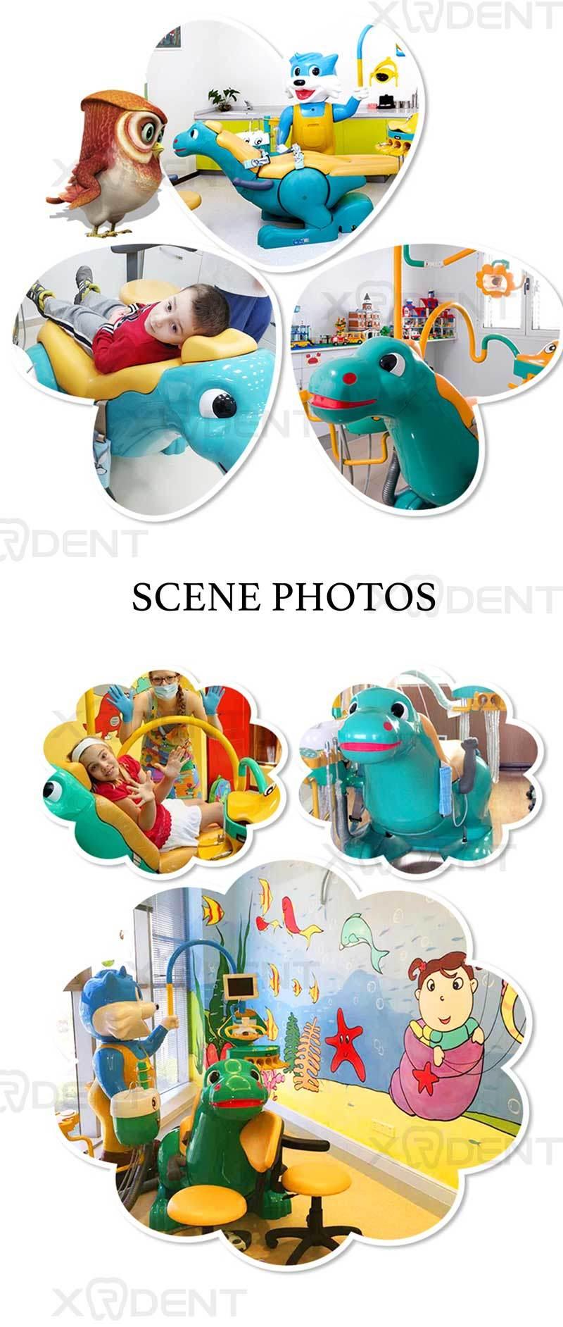 Dental Equipment Cartoon Style Medical Child Dental Unit Chair