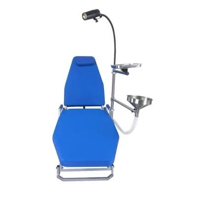New Comfortable Dental Unit Chair with LED Dental Light