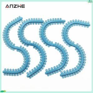 Hot Selling S-Type Dental Blue Color Orthodontic Elastic Separator