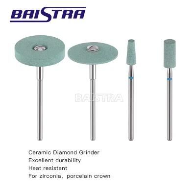 Dental Lab Ceramic Diamond Grinder Zirconia Porcelain Polishing Kit