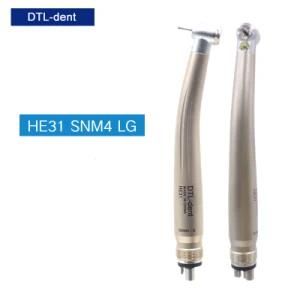 Push Button High Speed Dental Handpiece Triple Water Spray 4 Holes