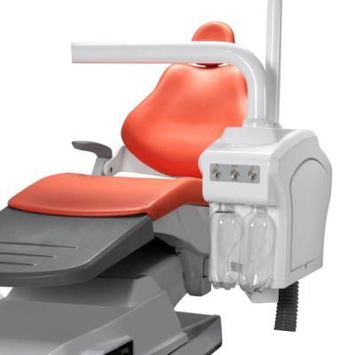 High Quality Portable Dental Chair with Compressor Suction Foot Control Unit