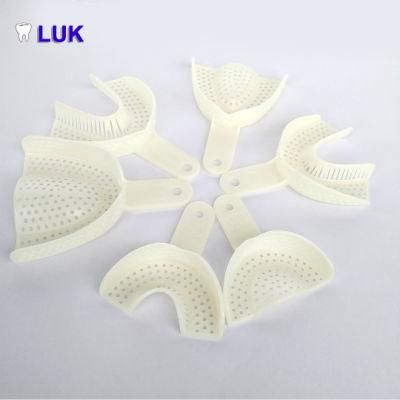 Hot Sale Disposable Dental Material Plastic Impression Tray