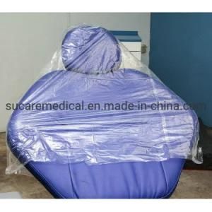 Transparent Waterproof PE Material Dental Chair Half Sleeves 27-1/2&quot;X24&quot;