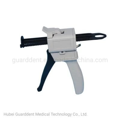 Dental Dental Composite Material Mixing Dispenser 50ml 1: 1 Dispenser Impression Gun