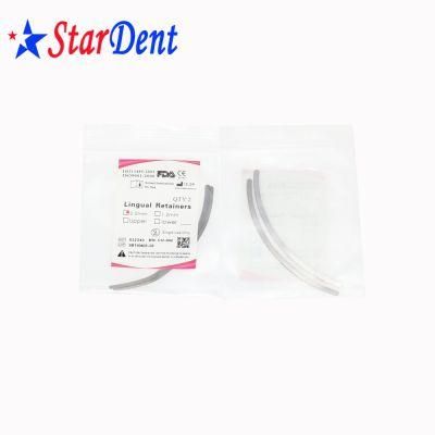 Dental Orthodontic Materials Lingual Retainer with Different Diameter Durable Retainer