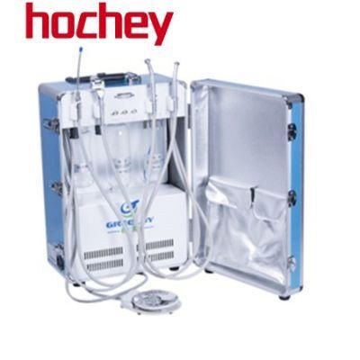 Hochey Medical China Factory Price Intelligent Dynamic Portable Dental Unit 600W Power Dental Equipment