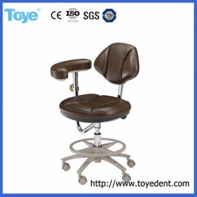 Real Leather Dentist Stool for Doctor Chair