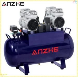 Two Motor Good Price Oil Free Silent Dental Air Compressor