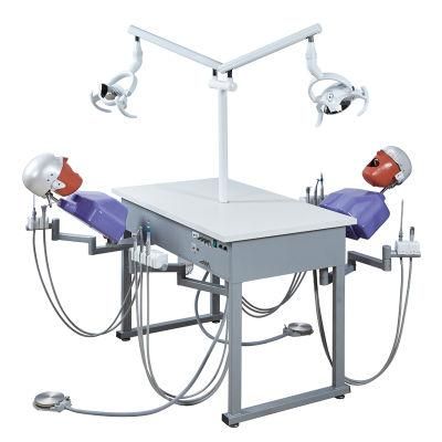 Dental Manual Simulator Unit for Two Students Training