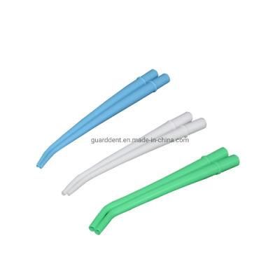 Disposable Colorful Dental Surgical Aspirator Tips Autoclavable 1/4&quot; Hve Suction Tips Oral Evacuator Tips Saliva Ejector