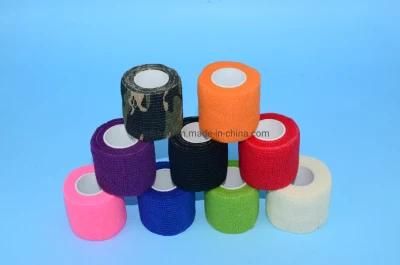 Factory Direct Sales Non-Woven Fabric Breathable Household Hand Guard Sports Self-Adhesive High Elastic Bandage Tape