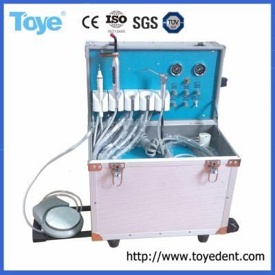 Factory Sale Dental Turbine Unit Dental Trolley Case, Portable Dental Unit