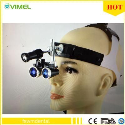 Medical Surgical Dental Loupes Magnifing Glass with Headlight