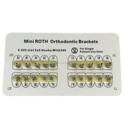 China Dental Braces Orthodontic Metal Brackets