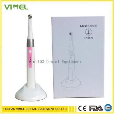 Dentist Dental 1s LED Curing Light Wireless Lamp Cordless 2300MW/Cm&sup2;