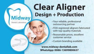 Clear Aligner/Teeth Straightening Aligners Invisible Braces Outsourcing Service