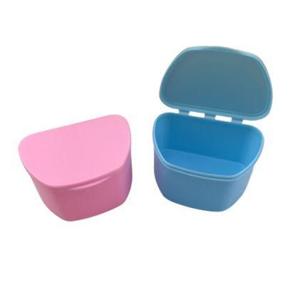 China Supplier Trapezoidal Shape Denture Box Denture Box Container