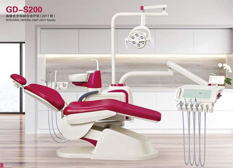 5-Hand Operate Dental Unit Available for Left & Right Hand Dentist