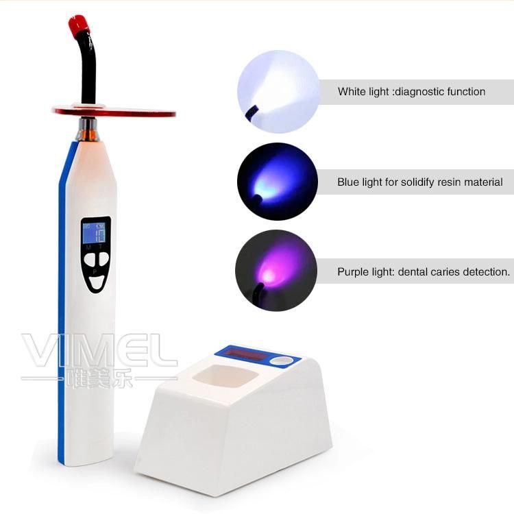 Dental 2-1 Caries Detection Diagnostic Curing Light Lamp