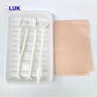 High Quality 5-1 Disposiable Dental Instrument Exam Kit