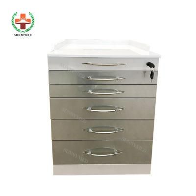 Movable Mixture Cabinet/ Clinic Cabinet/ Easy Stainless Dental Cabinet