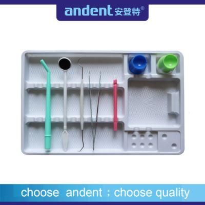 Factory Dental Disposable Divided Tray Plastic Instrument Tray
