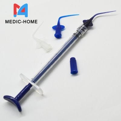 Disposable 1ml Root Cannal Irrigation Syringe with Tips
