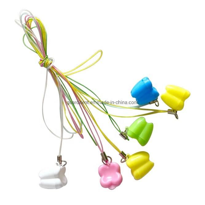 Colorful Dental Denture Baby Tooth Box with String