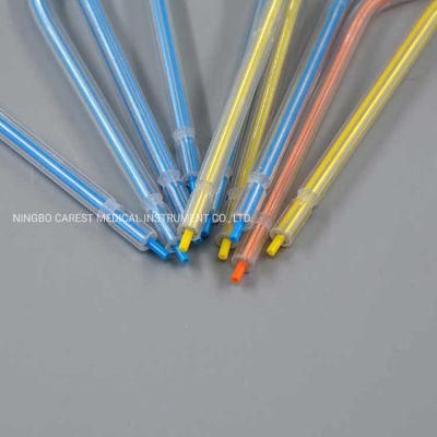Dental Supplies Factory Dental Disposable Air Water Syringe Tips Clear Tube with Colourful Core