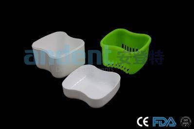 Premium Quality Hot Selling High Quality Denture Storage Box with Clean Basket