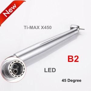 45 Degree LED Dental High Speed Handpiece Dynaled Ti-Max