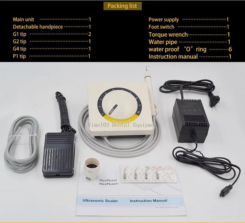 Dental Ultrasonic Automatic Scaler with Detachable Handpiece Maxpiezo3