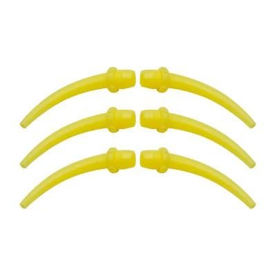 Yellow Mixing Oral Mixing Tips Yellow Curved Tip Dental Intraoral Tips