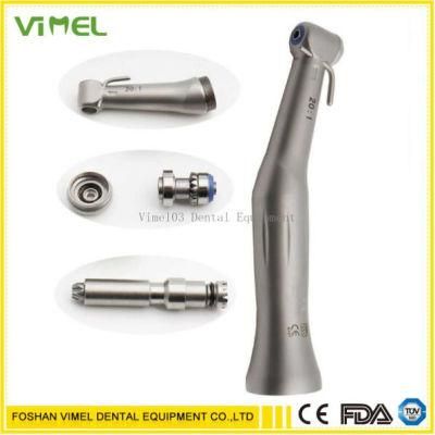 Dental Low Speed Handpiece 20: 1 Reduction Implant Contra Angle Head Rotor Shaft