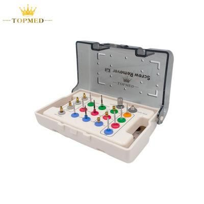 Dental Implant Fixture Screw Remover Kit with Dental Drill &amp; Accessories