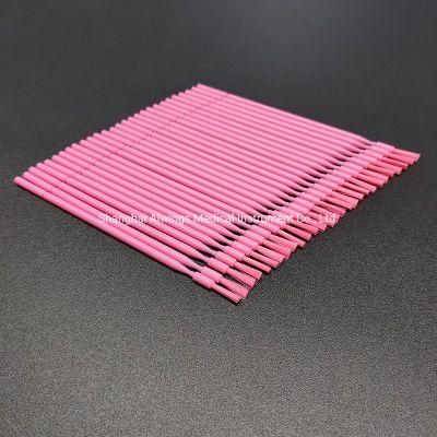 Pink Handle Dental Disposable Brushes Micro Applicator