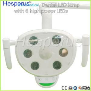 Dental LED Lamp Light with 6 High Power LEDs with Sensor and Switch for Dental Chair