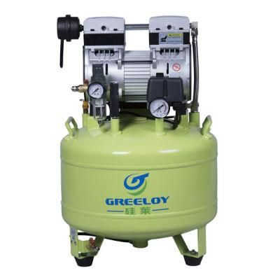 AC Dental Portable High Pressure Max Air Pump Silent Oil Free Air Compressor for Dentistry