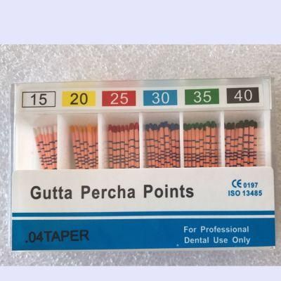 Lk-R12 Gapadent Dental Gutta Pecha Points Htm Manufactur Price. 04 Taper