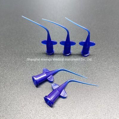 Disposable Blue Pre-Bent Micro Asporator Tips