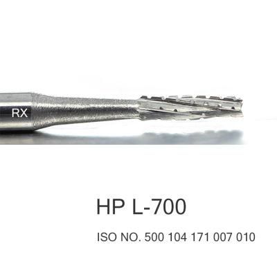 Taper Shape Dental Carbide Low Speed Tungsten Burs HP L-700