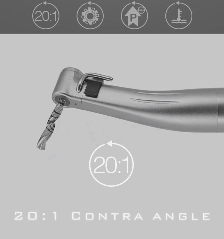 Dental Implant 20: 1 Handpiece Reduction Contra Angle Handpiece