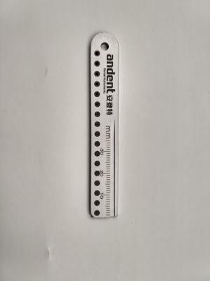 Autoclavable 135&ordm; C Gutta Percha Point Ruler Aluminium China Premium Quality