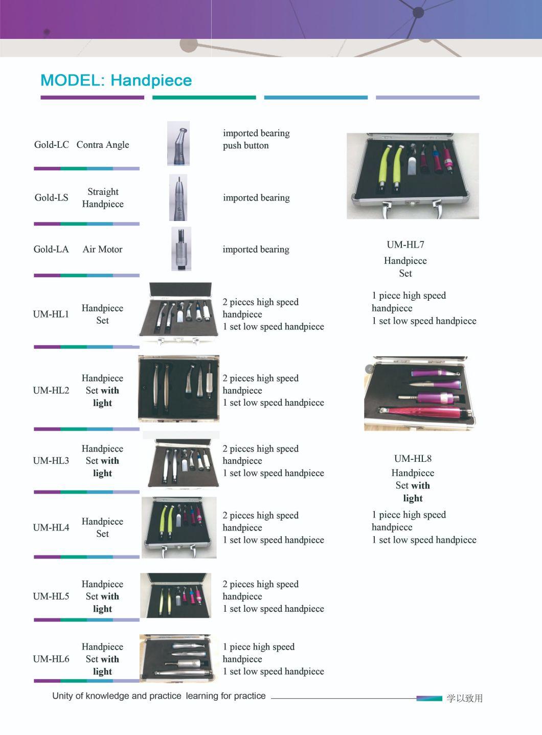 High Speed 4 Hole Air Turbine Dental Handpiece