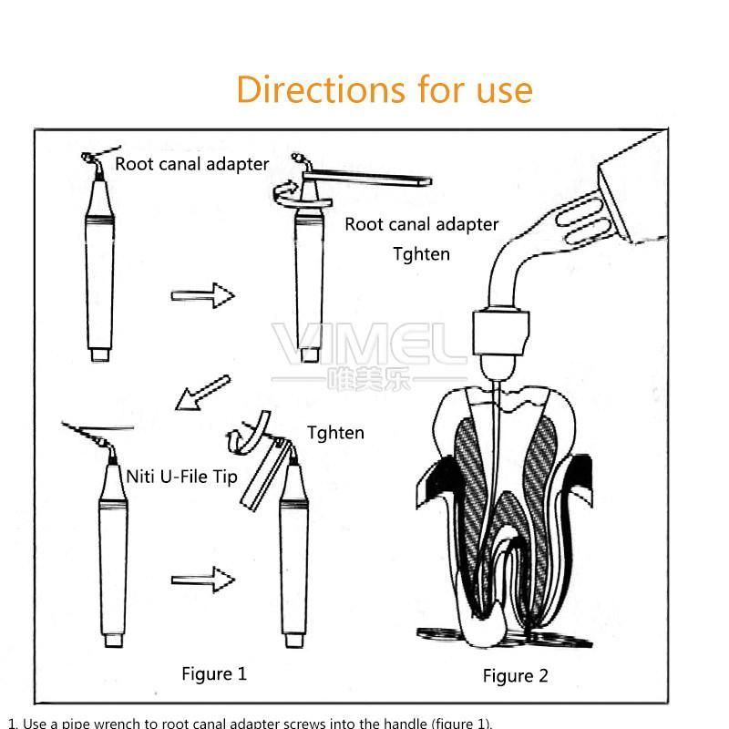 Dental Niti Endo Endodontic U-File for Root Canal Cleaning Files