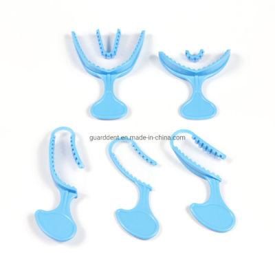 Medical Grade Plastic Dental Disposable Consumable Impression Bite Colorful Registration Tray