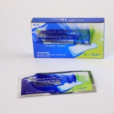 Professional 3D Advanced White Gel Whiting Teeth Whitening Strips Peroxide