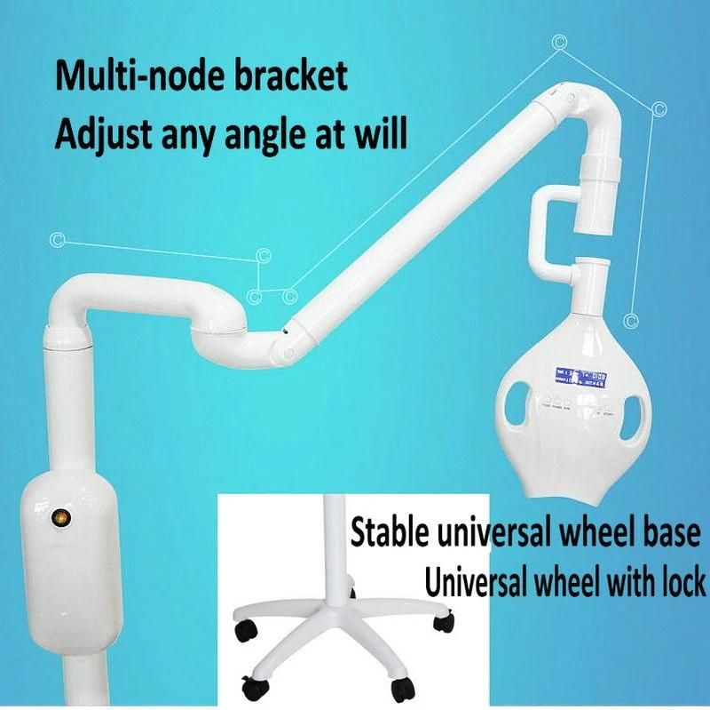 Dental Stand Lamp 8 LED Cold Light Teeth Whitening Unit