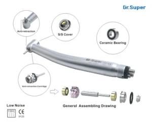 One Year Free Warranty High Speed Dental Handpiece